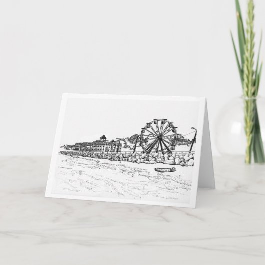 July 4th in Hull, MA Karte (Vorderseite)