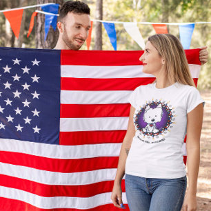 JULY 4TH USA Westie T - Shirt