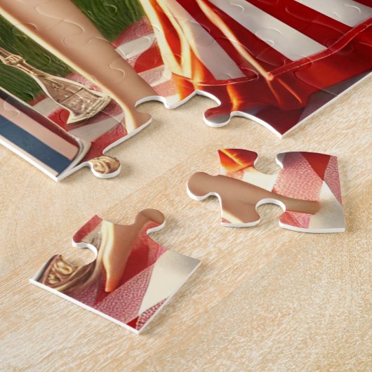 July Independence Pin-Up Celebration Puzzle (Seite)