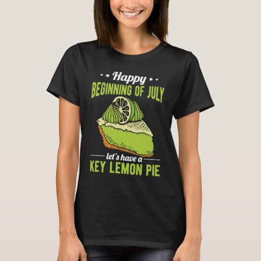 July Key Lemon Pie T-Shirt (Vorderseite)