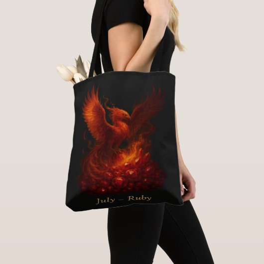 July Ruby - Phoenix & Fiery Birthstone Tasche (Von Nahem)