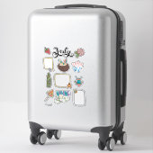 July Sticker Sheet – Fun in the Sun (Koffer)