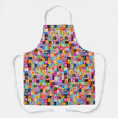 Jumble Alphabet Pattern Schürze (Vorderseite)