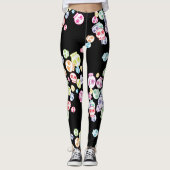 Jumble süßer Schädel Leggings (Vorderseite)
