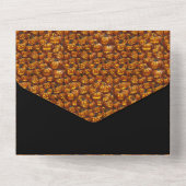 Jumble von Jack-o-Lanterns All In One Einladung (Rückseite)