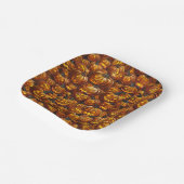 Jumble von Jack-o-Lanterns Pappteller (Gewinkelt)