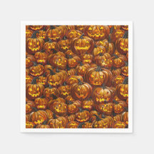 Jumble von Jack-o-Lanterns