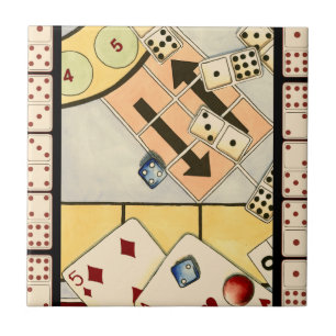 Jumbled Assortiment of Games of Chance Fliese