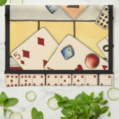 Jumbled Assortiment of Games of Chance Handtuch (Gefaltet)