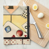 Jumbled Assortiment of Games of Chance Handtuch (Viertel Falte)