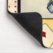 Jumbled Assortiment of Games of Chance Mousepad (Ecke)