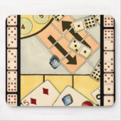 Jumbled Assortiment of Games of Chance Mousepad (Vorne)