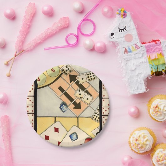 Jumbled Assortiment of Games of Chance Pappteller (Party)