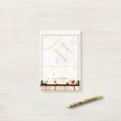 Jumbled Assortiment of Games of Chance Post-it Klebezettel (Auf Schreibtisch)