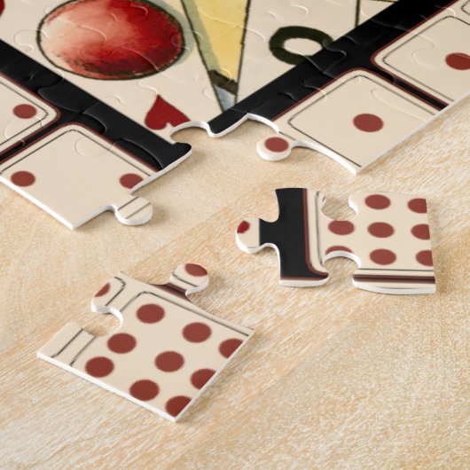 Jumbled Assortiment of Games of Chance Puzzle (Seite)