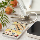 Jumbled Assortiment of Games of Chance Schlüsselanhänger (Vorderseite rechts)