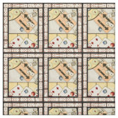 Jumbled Assortiment of Games of Chance Stoff (Muster)