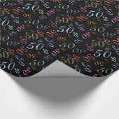 Jumbled Numbers CHANGE Spring Colors 2014 Geschenkpapier (Ecke)