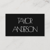 Jumbled Text Visitenkarte (Vorderseite)