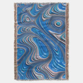 ~ JUMBLUE ~ Fraktal Design Pattern ~ Original Decke (Vorderseite Vertikal)