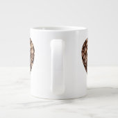 Jumbo 20 oz. Tasse - Kaffeebohnen (Rückseite)