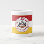 * JUMBO 20 oz White PMC FLAG Tasse (Vorderseite)