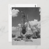 Jumbo Atombombe für den Dreifaltigkeitstest positi Postkarte (Vorne/Hinten)