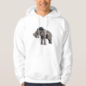 Jumbo Basic Kapuzenpullover Hoodie (Vorderseite)