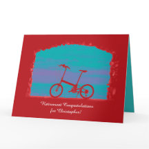 JUMBO Bicycle Happy Rentiment Herzlichen Glückwuns