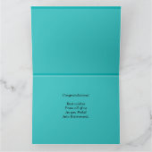 JUMBO Bicycle Happy Rentiment Herzlichen Glückwuns Karte (Innenseite)