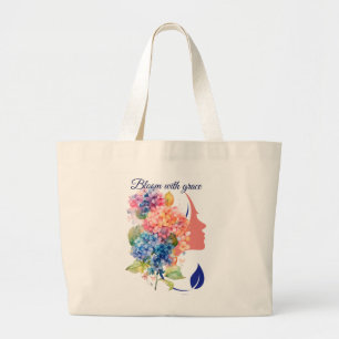 Jumbo Bloom mit Grace Tote Tasche