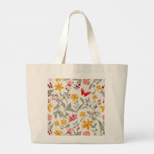 Jumbo Blume Tote Tasche