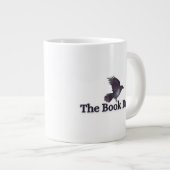 Jumbo Book Raven Mug (20 oz) Jumbo-Tasse (Vorderseite Rechts)