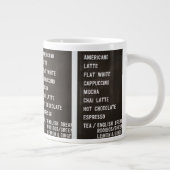 JUMBO Café Drink Board Tasse (Rechts)