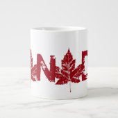 Jumbo Canada Coffee Cup Tasse Cool Retro Canada Cu (Vorderseite)