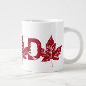 Jumbo Canada Coffee Cup Tasse Cool Retro Canada Cu (Rechts)