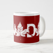 Jumbo Canada Coffee Cup Tasse Cool Retro Canada Cu (Vorderseite Rechts)