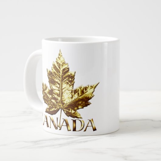 Jumbo Canada Coffee Cup Tasse Gold Medaille Kanada (Vorderseite Links)