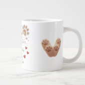 Jumbo Cat Mama Tasse - Extra Liebe, Extra Purres,  (Rechts)