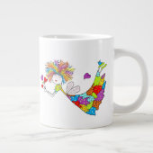 JUMBO Ceramic Fairy Mug Jumbo-Tasse (Rechts)