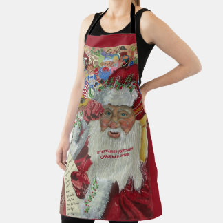 Jumbo Classic Santa mit individuellem Namen und Sl Schürze