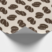 Jumbo Coffee Bean Scatter Geschenkpapier (Ecke)