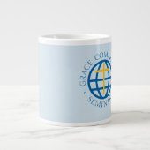 Jumbo Coffee Tasse - 20 Unzen - blass (Vorderseite)