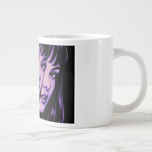 Jumbo Coffee Tasse 20oz Extra Große Keramik Cup (Rechts)