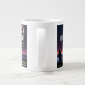 Jumbo Coffee Tasse für Solar Eclipse 8. April 2024 (Rückseite)