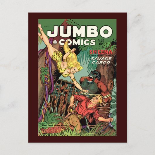 Jumbo-Comic Nr. 160 Postkarte (Vorderseite)