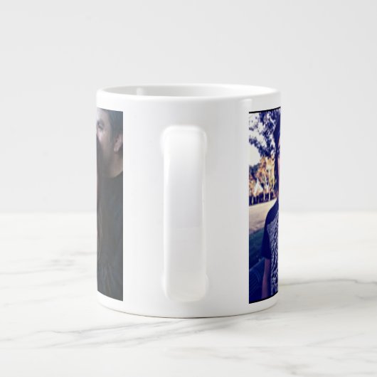 Jumbo Custom Foto Tasse (Rückseite)