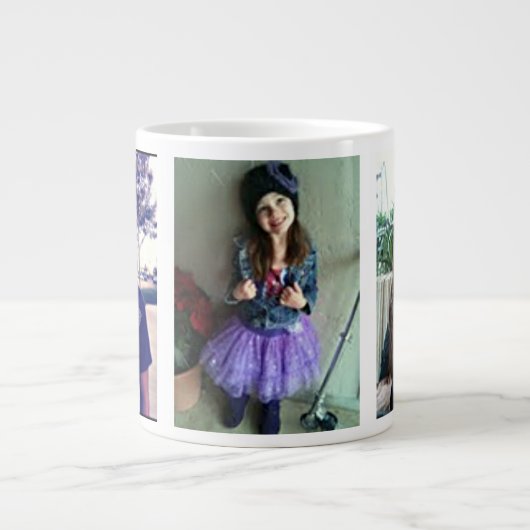 Jumbo Custom Foto Tasse (Vorderseite)