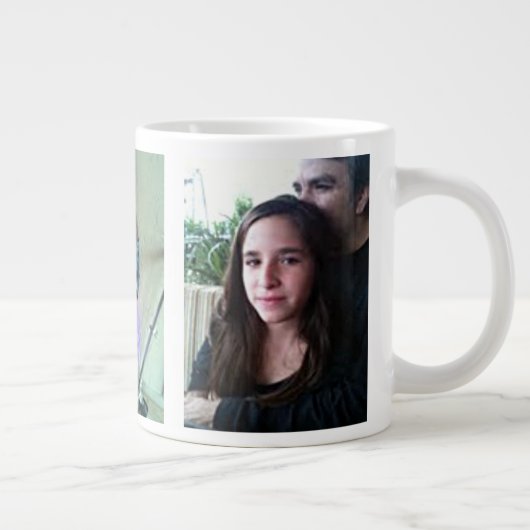 Jumbo Custom Foto Tasse (Rechts)