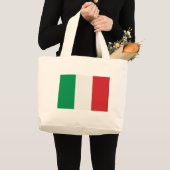 Jumbo Einkaufstasche Italien Fahne (Vorderseite (Produkt))